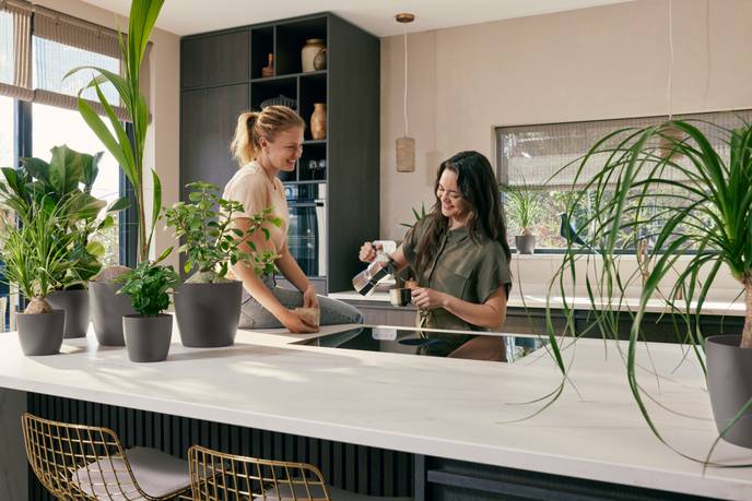 the coffee collection rond 18cm espresso bruin